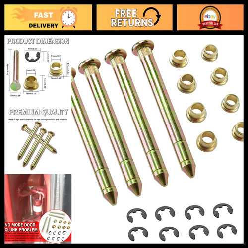 Door hinge pins bushings kit - hinge,